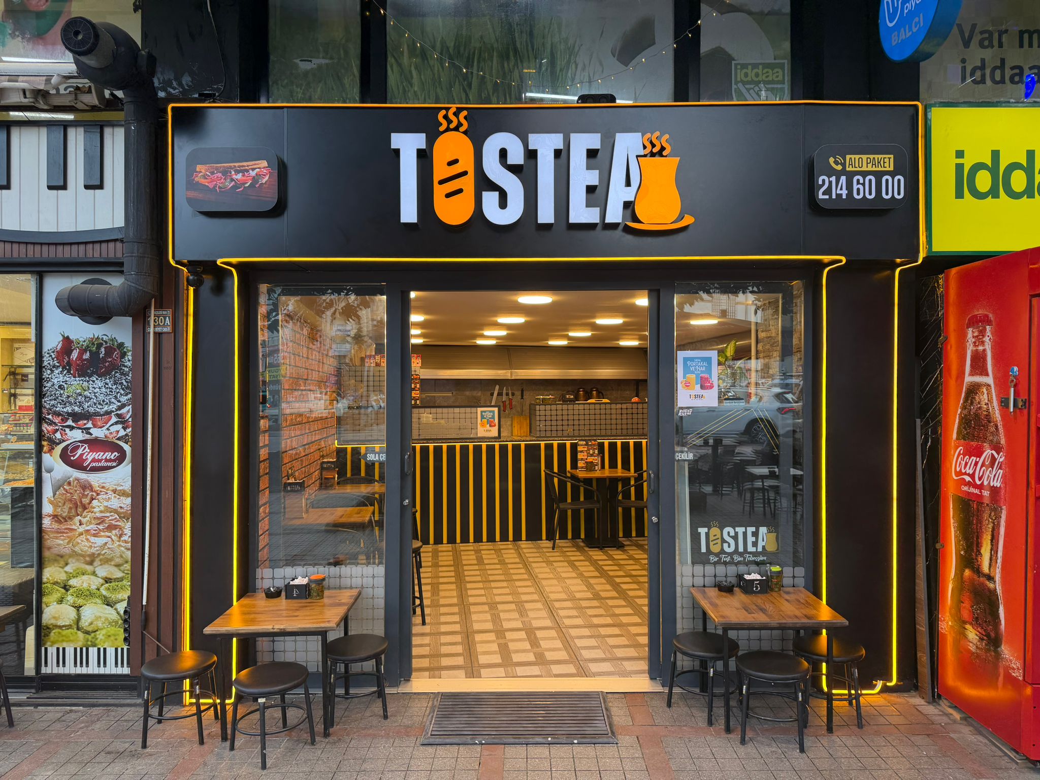 Tostea Rize merkez tostçu dükkanı — Piriçelebi